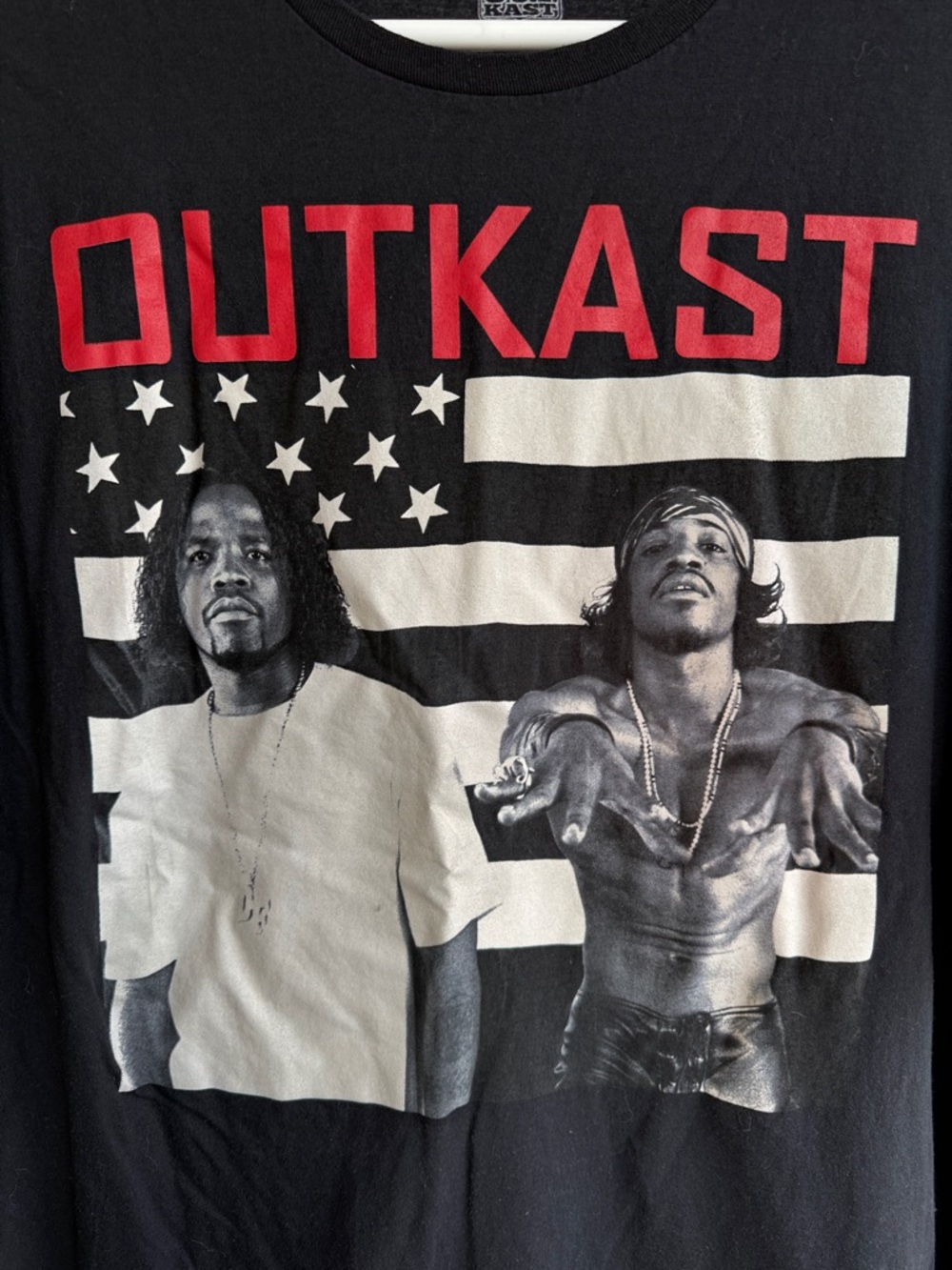 OUTCAST MENS GRAPHIC T SHIRT SIZE XXXL 3X 3XL AMERICAN FLAG